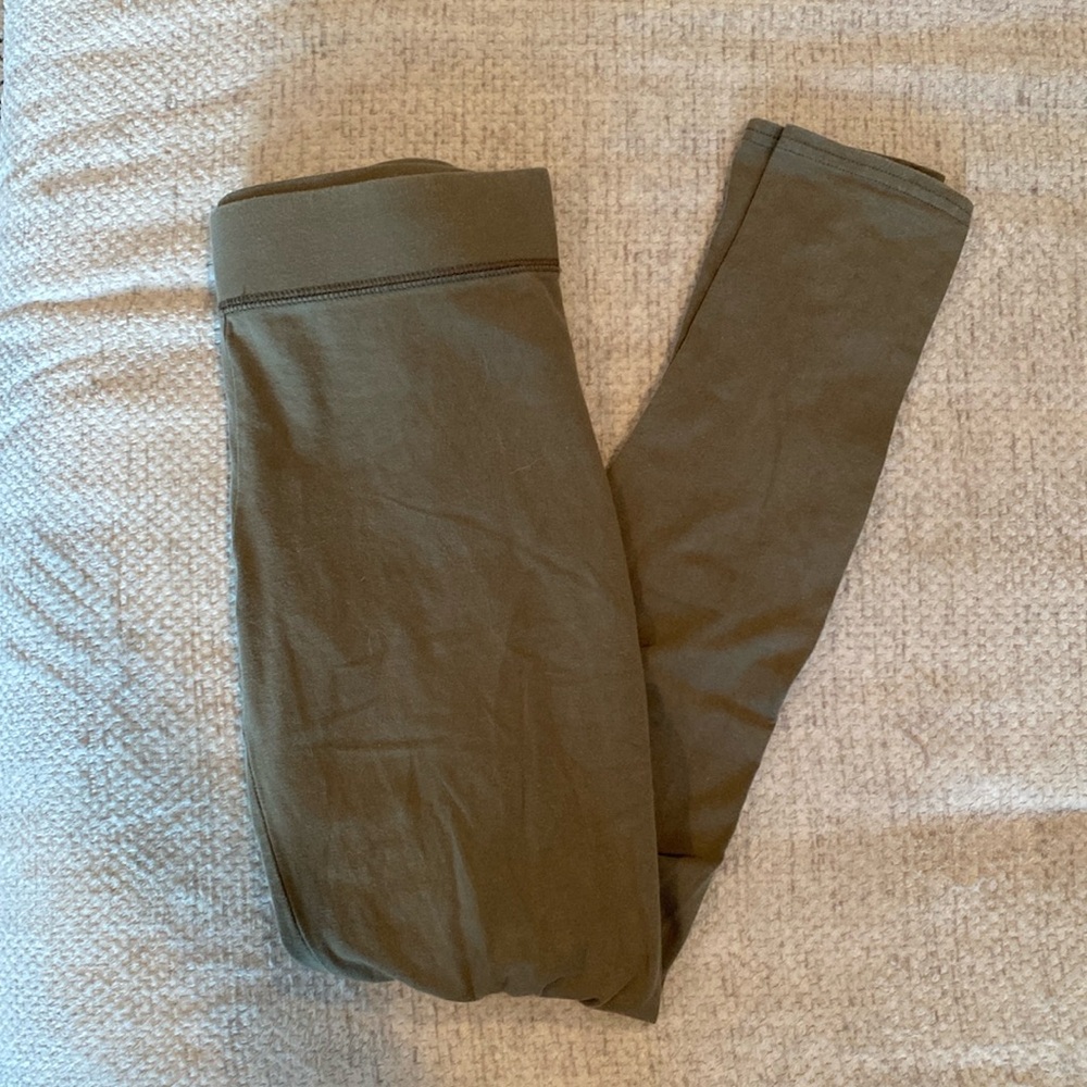 Aerie green leggings